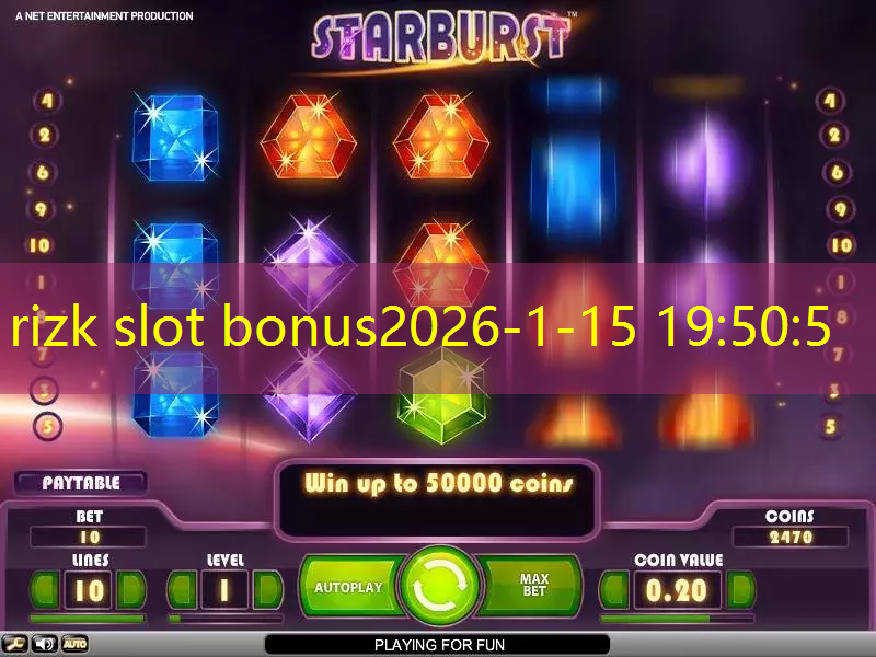 rizk slot bonus
