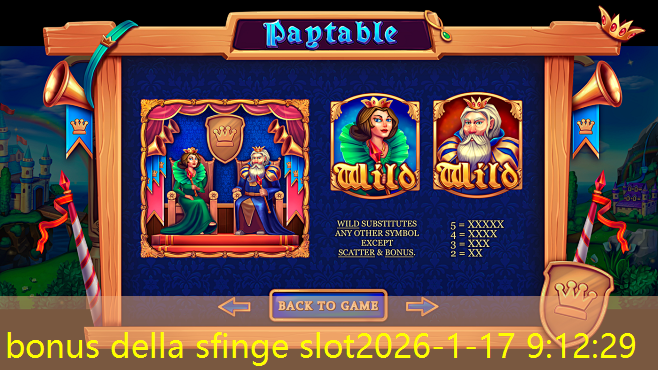 bonus della sfinge slot